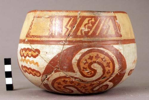 Fragment of polychrome vessel