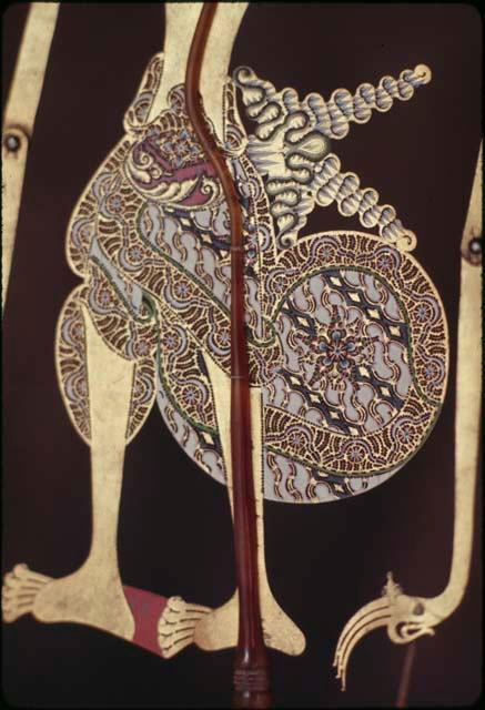 Arjuna (wanda Judasmara), costume detail