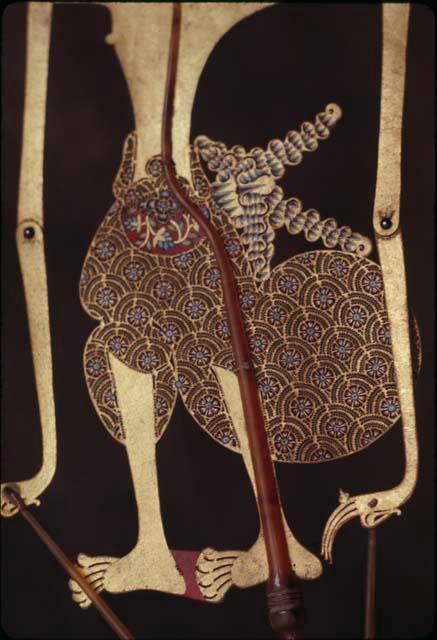 Arjuna (wanda Djangleng), costume detail