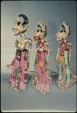 UCLA collection: Bima, Bradja Lambatan and Antaradja golek puppets