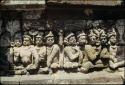 Borobudur, stone relief