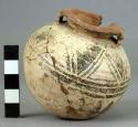 Small polychrome pottery bowl