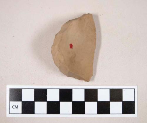 Chipped stone, flint angular chipping debris