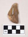 Chipped stone, flint angular chipping debris, with cortex