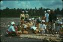 Pengastian ceremony on beach