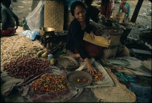 Market scene