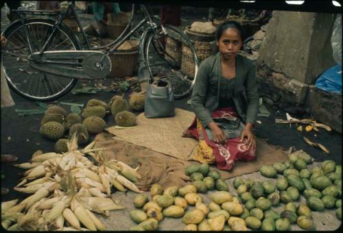 Vendor at market