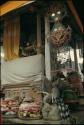 Six month ceremony at Pura Dalem, view of temple