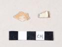 Orange lusterware body sherds