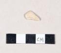 Unsmoked pipe bowl fragment, possible incised lines