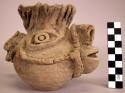 Pottery effigy vessel - fraud?