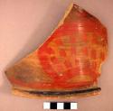 1 of 16 large Coyoltatelco type over-hanging potsherds