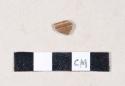 Nottingham-type stoneware rim sherd