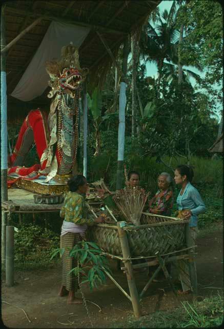 Menak Naga Banda ceremony