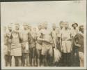 Crowd attending festival in Watsa, a gold-mining post near Arebi