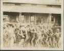 Pygmies dancing during festival in Watsa, a gold-mining post near Arebi