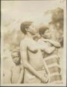 Buta to Monga, two women and child