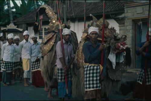 Barong procession