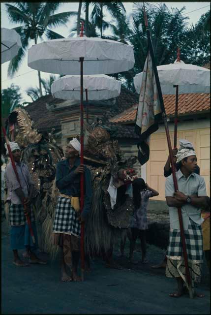 Barong procession