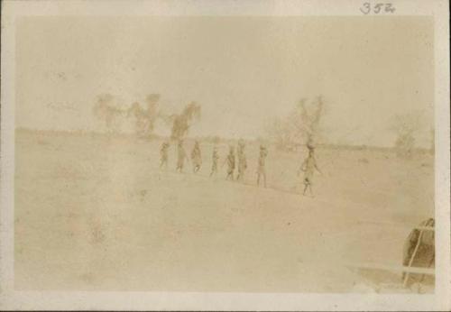 Women carrying water near Fort Lamy