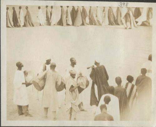 Band at a women's dance