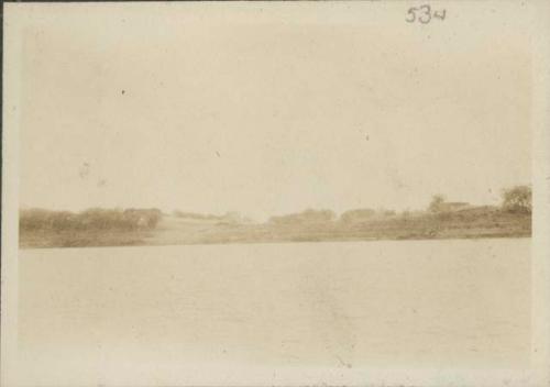 View across the Chari River