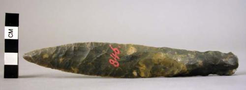 Flint lance or spearhead