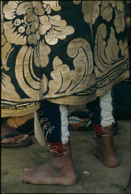 Topeng dancer's costume