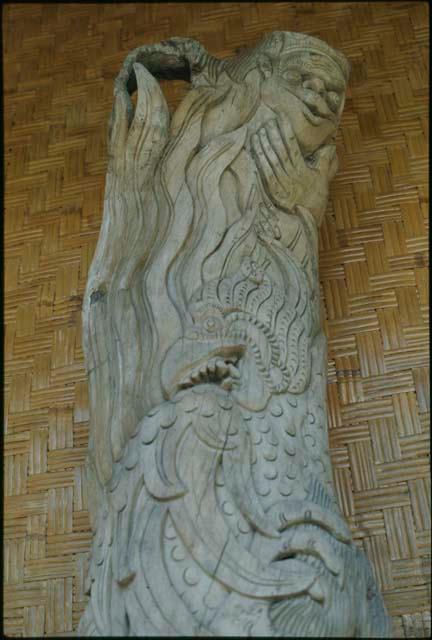Detail of sculpture by Wayan Djumi
