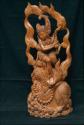 Wood carving by Wayan Ayun