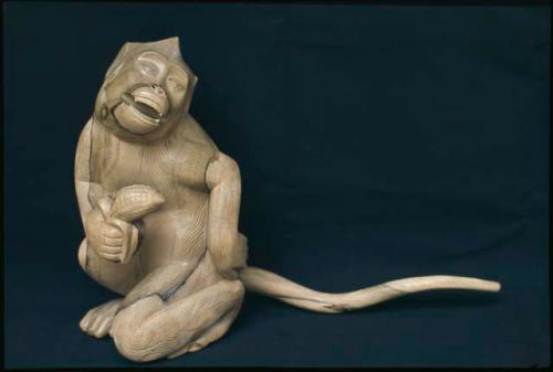 "Monkey" - wood carving by Dewa Nyoman Jati