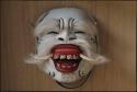 Topeng mask with pigs' teeth - "Side Karya"