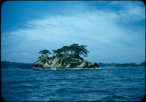 Small island in Matsushima Bay