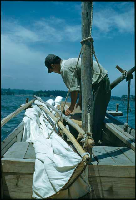 Man on boat