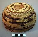 Basketry woman's cap