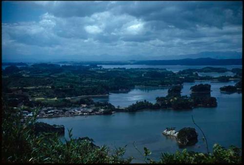 View of Sato from Otaka-Mori