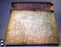 Birchbark basket and cover