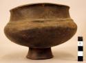 Pedestaled bowl - plaster cast