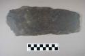 Slate roof tile fragments