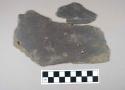 Slate roof tile fragments