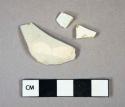 Ceramic, refined earthenware, pearlware body sherds