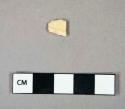 Ceramic, refined earthenware, creamware body sherd