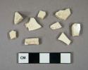 Ceramic, refined earthenware, creamware body sherds