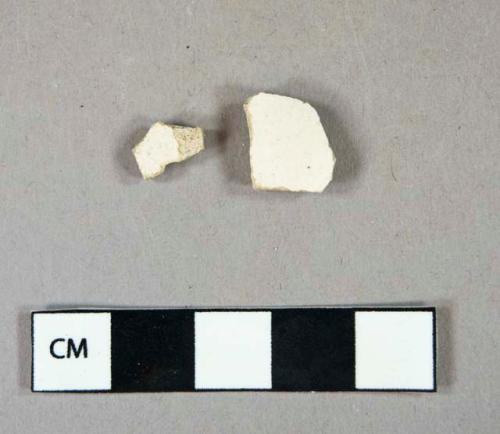 Ceramic, refined earthenware, whiteware body sherds