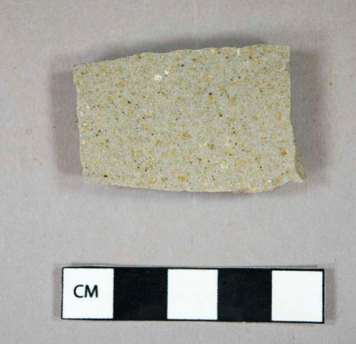 Ceramic, coarse earthenware, american gray stoneware body sherd