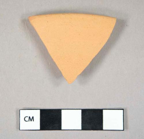 Ceramic, terra cotta, rim sherd