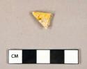 Ceramic, coarse earthenware, staffordshire-type rim sherd