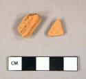 Ceramic, coarse earthenware, redware body and rim sherds