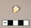 Ceramic, coarse earthenware, tin glaze body sherd