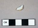 Ceramic, coarse earthenware, tin glaze body sherd